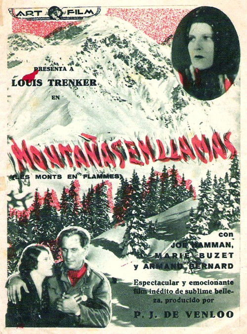 The Burning Mountains (1931) poster