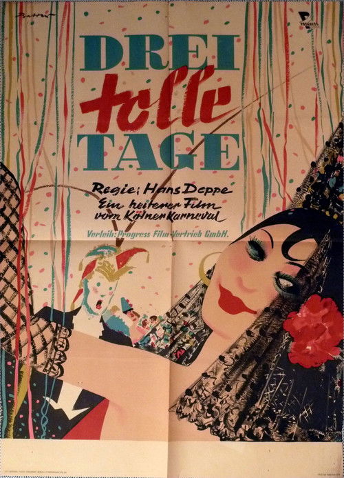 Drei tolle Tage (1936) poster