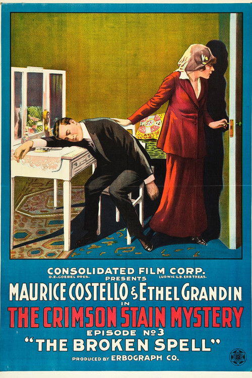 The Crimson Stain Mystery (1916) poster
