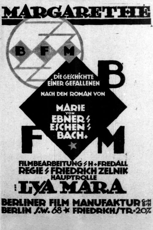 Margarete. Die Geschichte einer Gefallenen (1918) poster