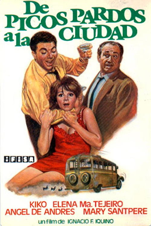 De picos pardos a la ciudad (1969) poster