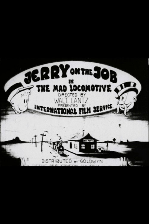 Jerry on the Job: The Mad Locomotive (1922) poster