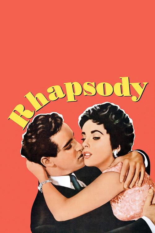 Rhapsody (1954) poster