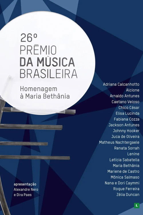 26º Prêmio da Música Brasileira - Homenagem a Maria Bethânia (2015) poster