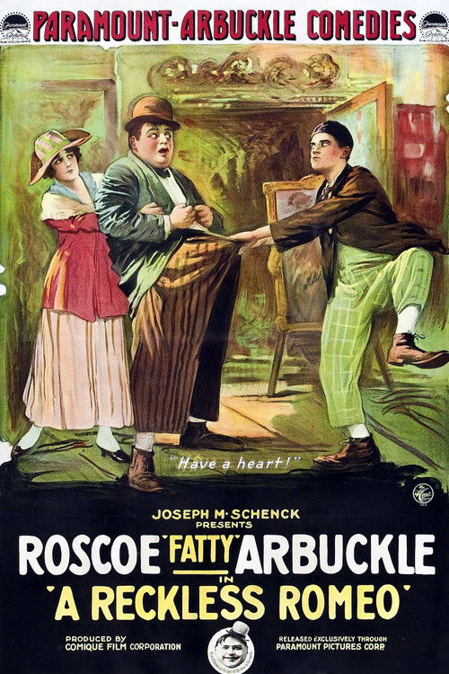 Pervasız Bir Romeo (1917) poster