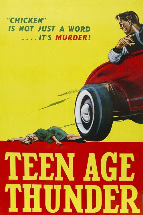 Teenage Thunder (1957) poster