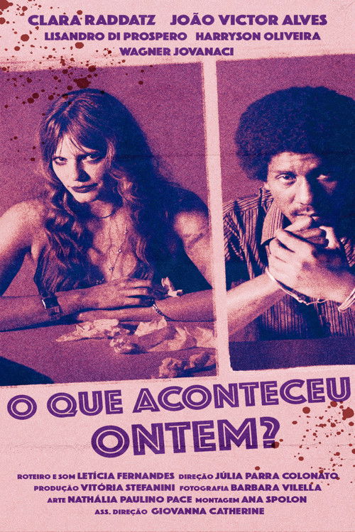 What happened yesterday? (2024) poster