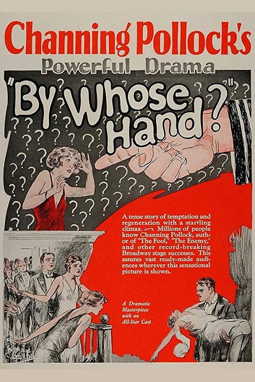 By Whose Hand? (1927) poster