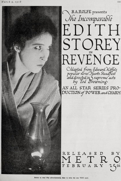 Revenge (1918) poster
