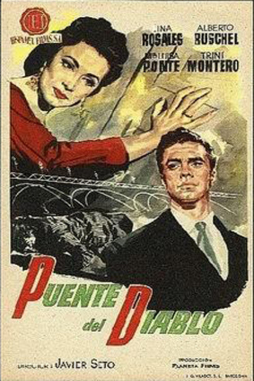 El puente del diablo (1956) poster