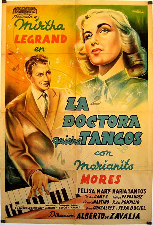 La doctora quiere tangos (1949) poster