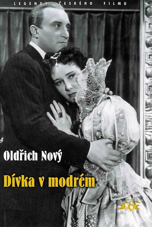 Dívka v modrém (1940) poster