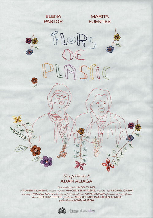 Flors de plàstic poster