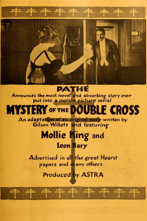 The Mystery of the Double Cross (1917) poster