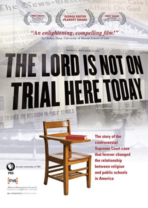 The Lord is Not On Trial Here Today (2011) poster