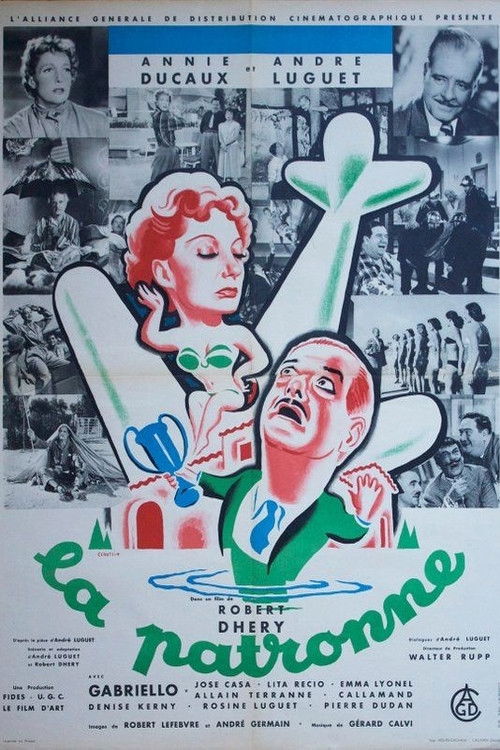 La Patronne (1950) poster