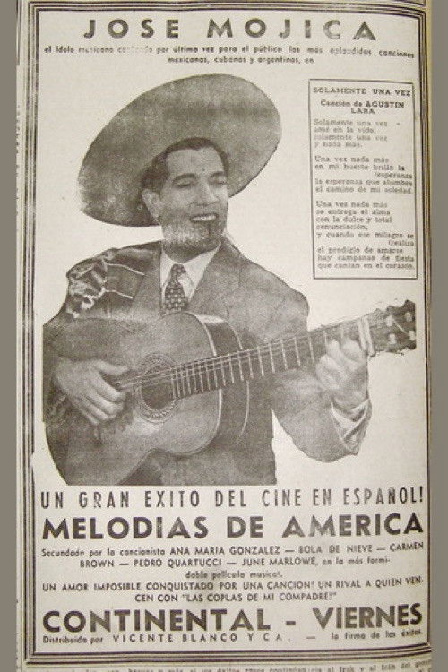 Melodías de América (1942) poster