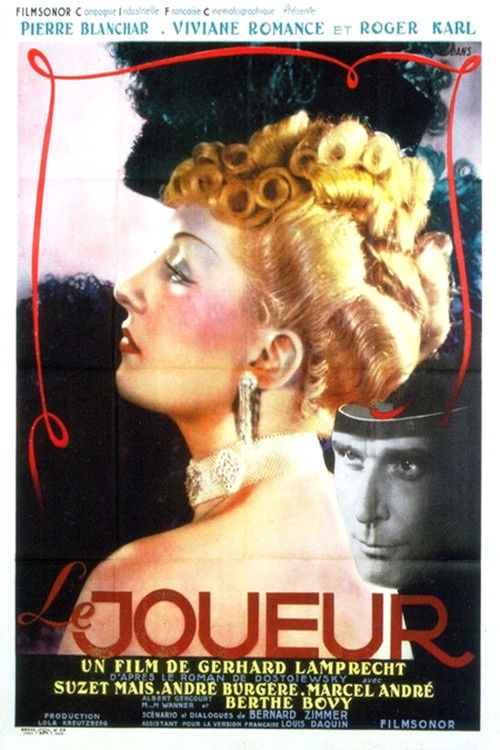 Le Joueur (1938) poster