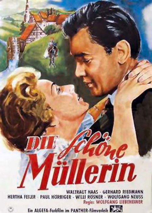 Die schöne Müllerin (1954) poster