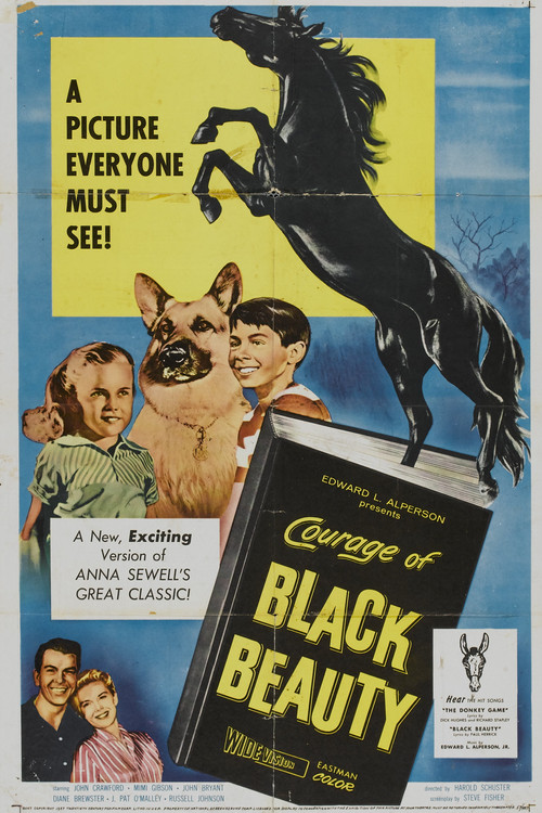Courage of Black Beauty (1957) poster