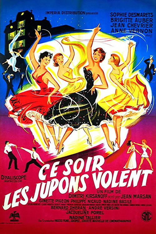 Ce soir les jupons volent... (1956) poster