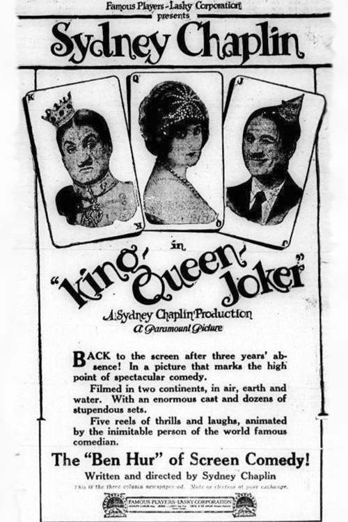 King, Queen, Joker (1921) poster