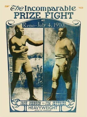 Jeffries-Johnson World's Championship Boxing Contest (1910) poster