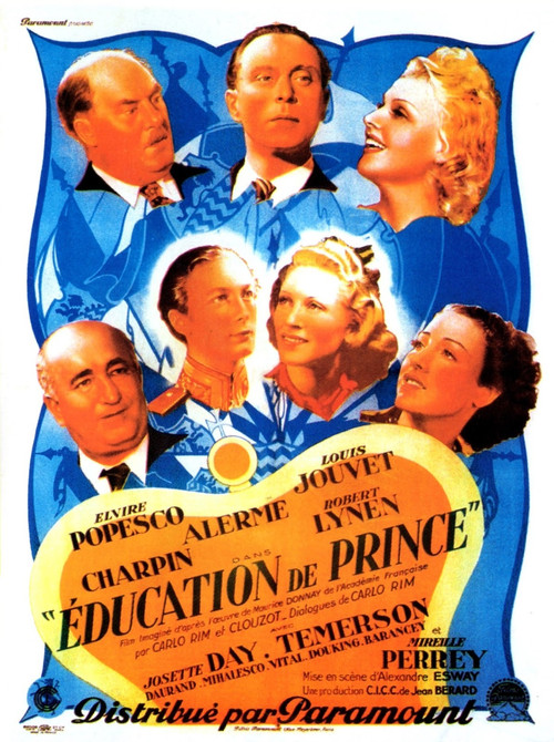 Éducation de prince (1938) poster