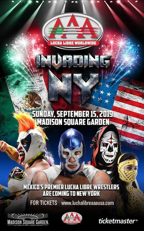 Lucha Libre AAA Invading New York (2019) poster
