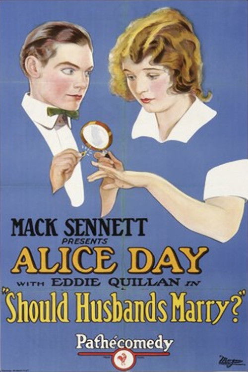 Should Husbands Marry? (1926) poster