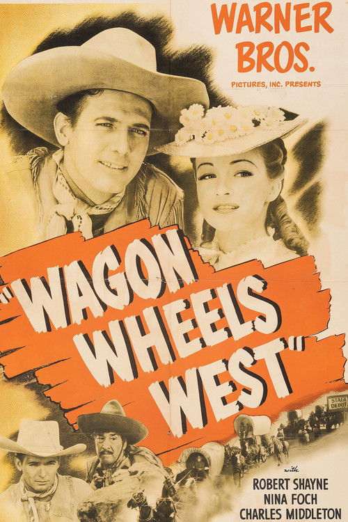 Wagon Wheels West (1943) poster