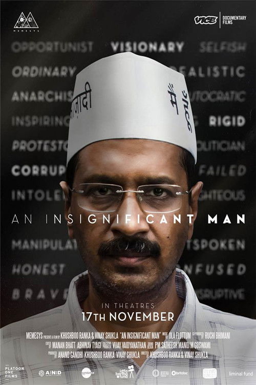 An Insignificant Man (2016) poster