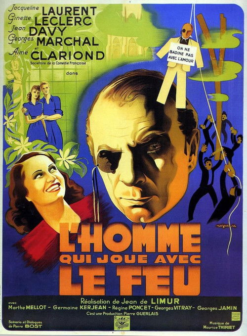 L'Homme qui joue avec le feu (1942) poster