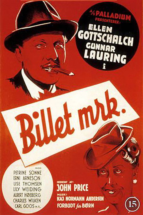 Billet mrk. (1946) poster