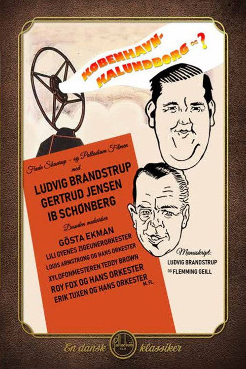 København, Kalundborg og -? (1934) poster