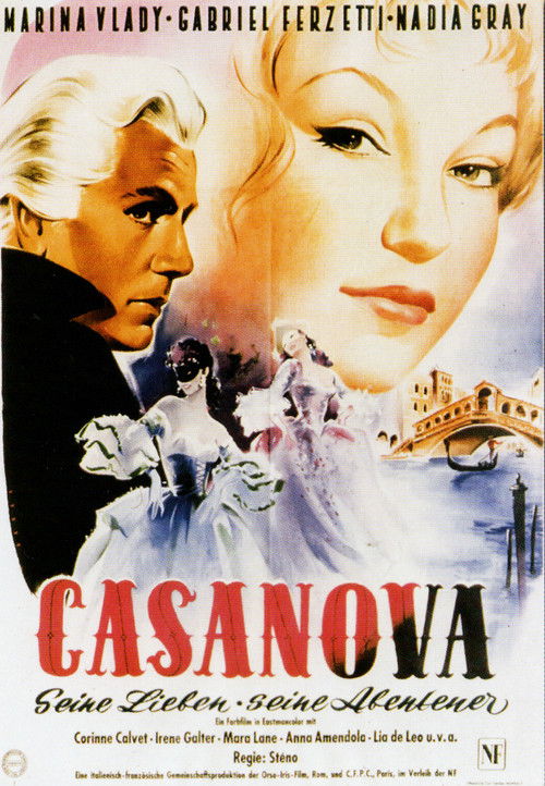 Sins of Casanova (1954) poster