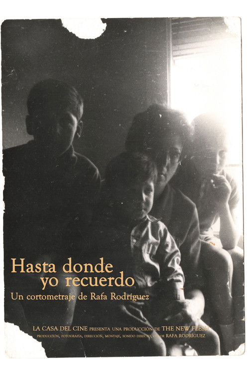 Hasta donde yo recuerdo poster