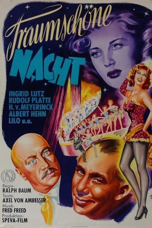 Traumschöne Nacht (1952) poster