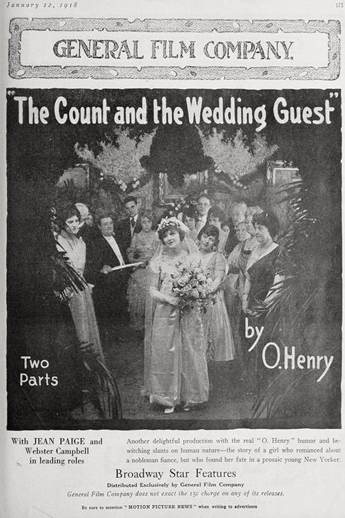 The Count and the Wedding Guest (1918) poster