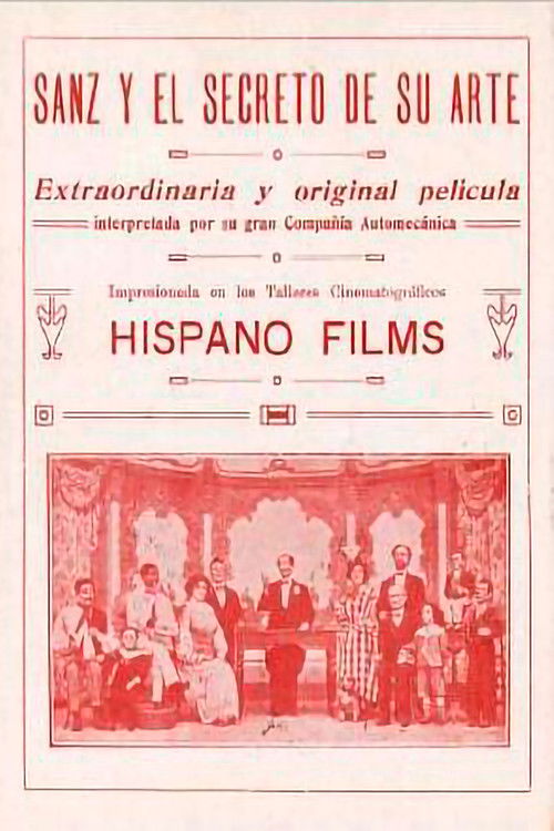 Sanz and the Secret of His Art (1918) poster