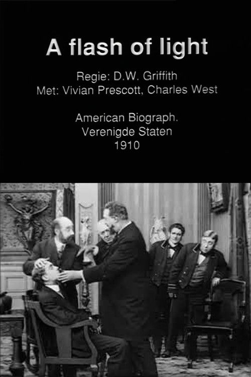 A Flash of Light (1910) poster