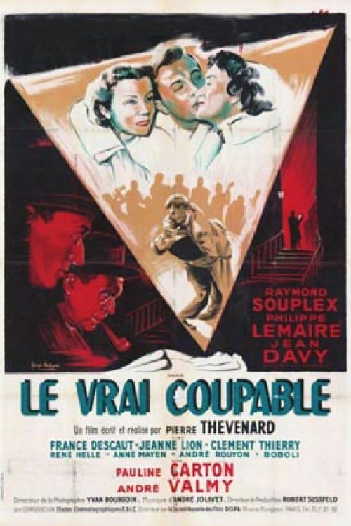 Le vrai coupable (1951) poster
