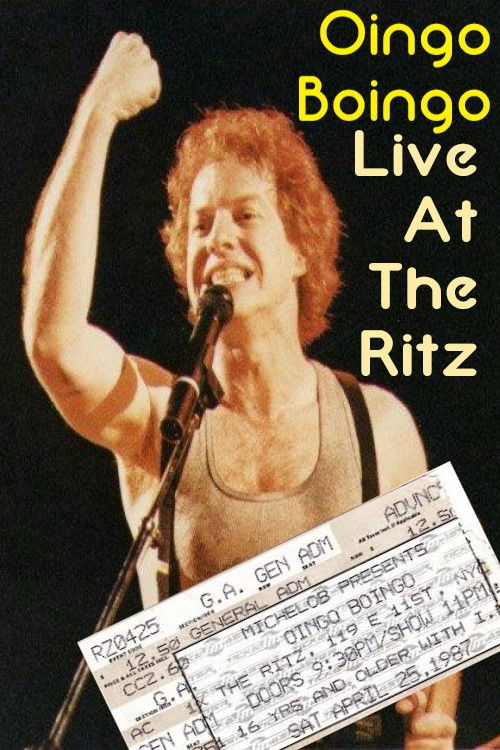 Oingo Boingo: Live at the Ritz (1985) poster