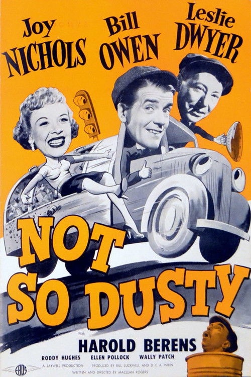 Not So Dusty (1956) poster