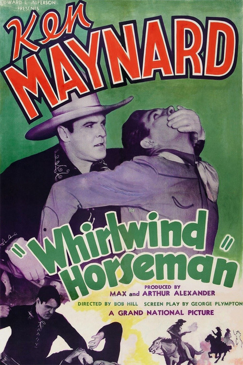 Whirlwind Horseman (1938) poster
