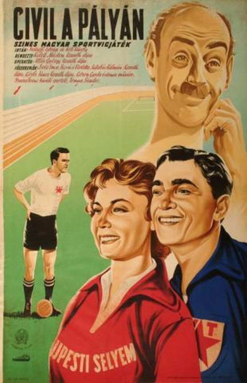 Civil a pályán (1952) poster