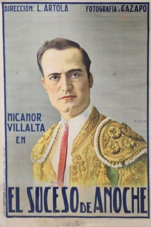 Last Night's Event (1929) poster