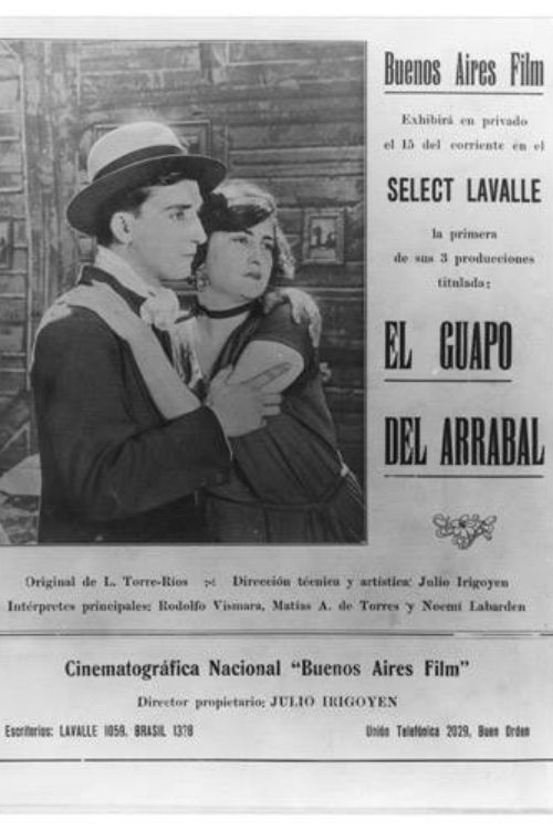El guapo del arrabal (1923) poster