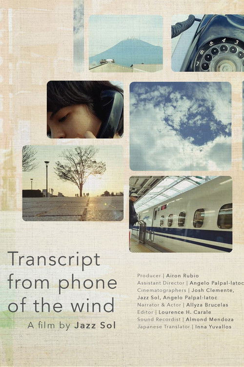 Transcript from Phone of the Wind (2022) poster