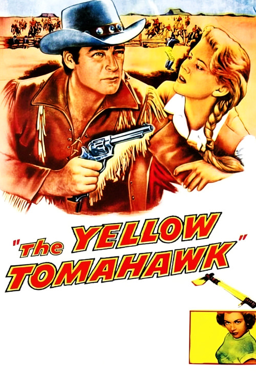 The Yellow Tomahawk (1954) poster